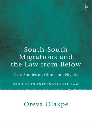 cover image of South-South Migrations and the Law from Below